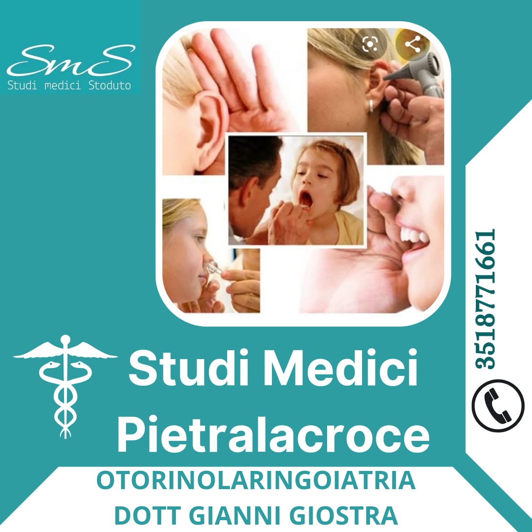 otorinolaringoiatra studi medici pietralacroce